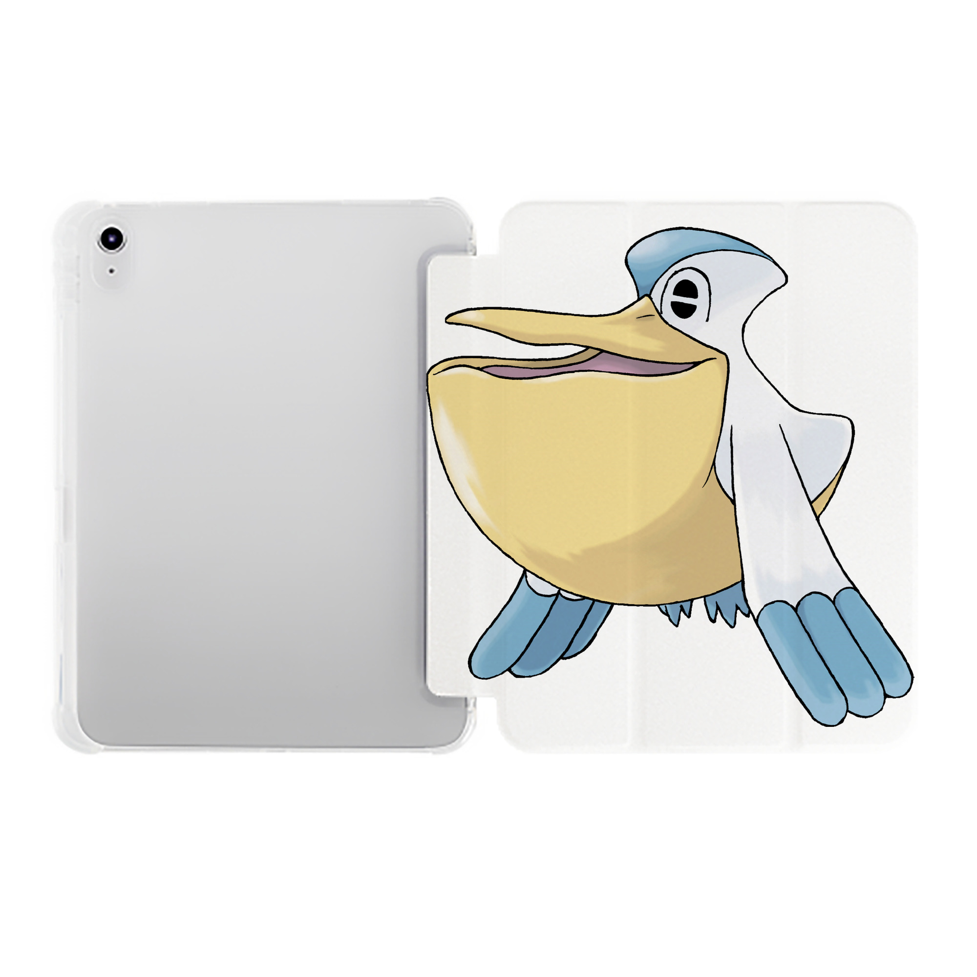 （画像用） ポケットモンスター Pokémon IPad ケース ペン収納付き 三つ折りスタンド PUレザー×シリコン 対応機種9.5/10.5/10.9インチ